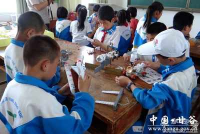甘谷三所学校精彩亮相全市乡村学校少年宫成果汇报展演